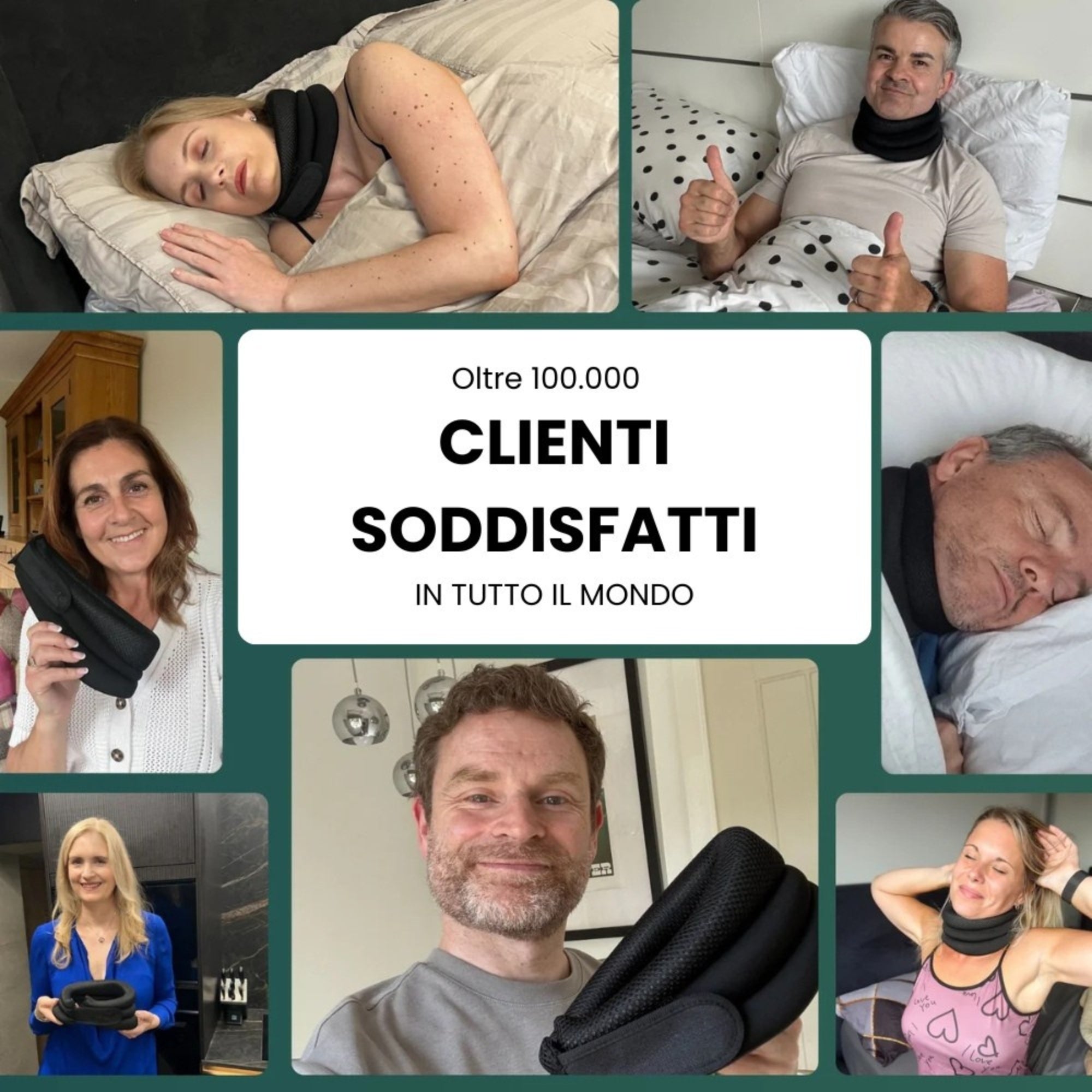 Supporto ortopedico per dolore mandibolare